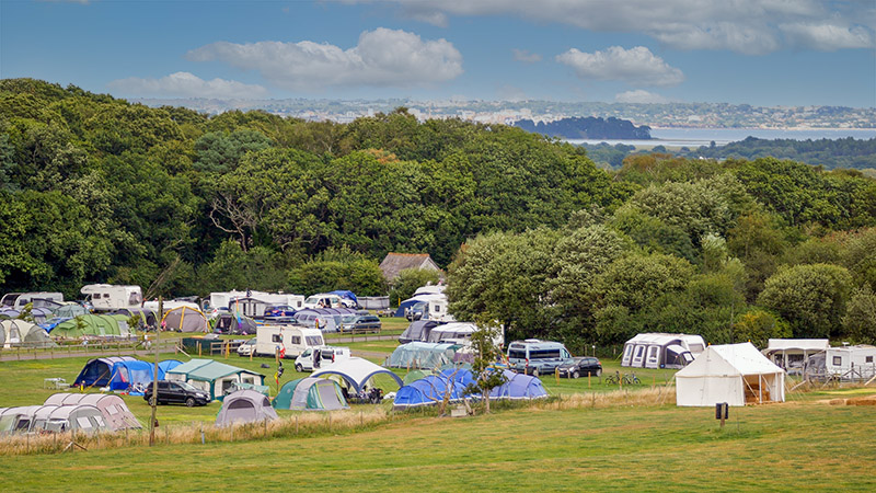 Norden Farm Campsite, Shop, Cottage, House. Purbeck Dorset.